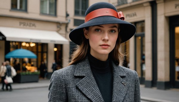 Discover the chic selection of Prada hats for women